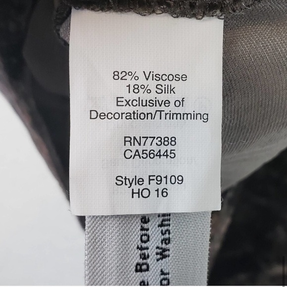 Madewell Velvet Top with back tie - Picture 3 of 3